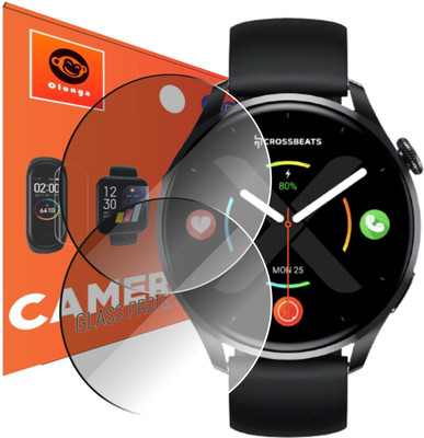 Olonga Screen Guard for Crossbeats Orbit X Smartwatch(Pack of 2)