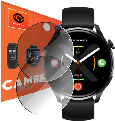 Olonga Screen Guard for Crossbeats Orbit X Smartwatch(Pack of 2)
