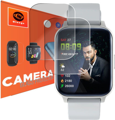 Olonga Screen Guard for Fire Boltt Ninja 3 Smartwatch(Pack of 2)