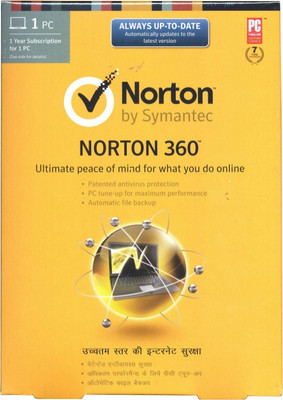 Norton 360 1 PC 1 Year(Voucher)