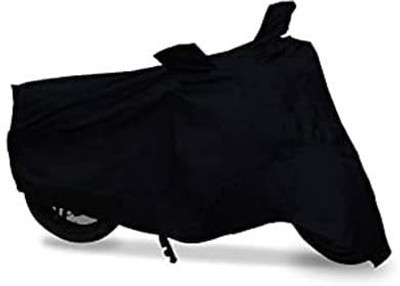 KEDIT Two Wheeler Cover for Universal For Bike(Pleasure, Black)