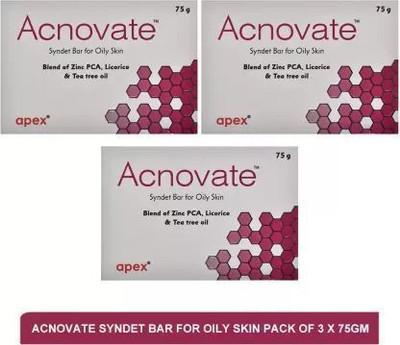 Acnovate BODY SOAP 3 combo(3 x 25 g)