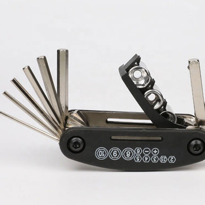 WunderVoX Multifunction Wrench Fix Tools Practical Tool Bike Accessory-X63 Cycling 16 in 1 Multitool Tool Kit Bicycle