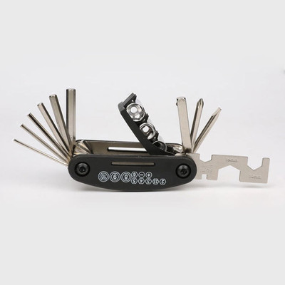WunderVoX Multifunction Portable Tools Kit with Wrench Screwdriver -X45 Cycling 16 in 1 Multitool Tool Kit Bicycle