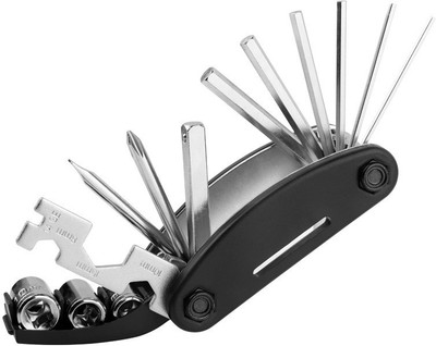 WunderVoX Bike Repair Tool,16 in 1 Multi-Function Bike Bicycle Cycling Repair Tool-X32 Cycling 16 in 1 Multitool Tool Kit Bicycle