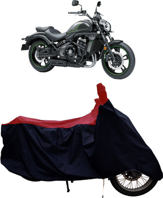Tricway Two Wheeler Cover for Kawasaki(Vulcan S, Red)