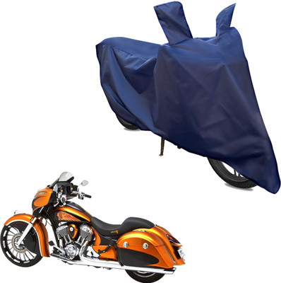 SS FOR YOUR SMART NEEDS Two Wheeler Cover for Indian(Chieftain, Blue)