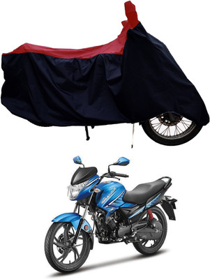 Tricway Two Wheeler Cover for Hero(Glamour FI, Red)