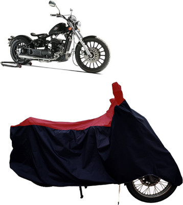 Tricway Two Wheeler Cover for Royal Enfield(Bobber 350, Red)