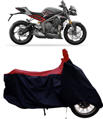 Tricway Two Wheeler Cover for Triumph(Street Triple RS, Red)