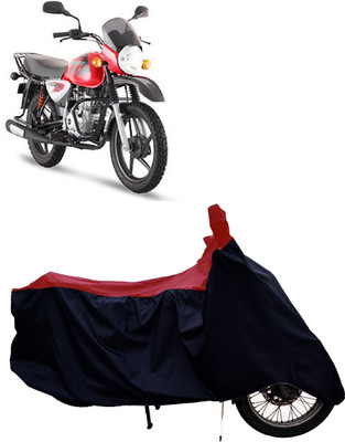 Tricway Two Wheeler Cover for Bajaj(Boxer BM 150, Red)