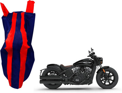 EXCHANGE CARTRENDING Waterproof Two Wheeler Cover for Indian(Blue, Red)