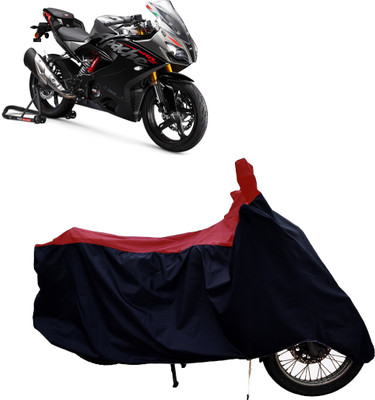 Tricway Two Wheeler Cover for TVS(Apache RTR 310, Red)