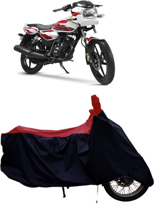 Tricway Two Wheeler Cover for TVS(Phoenix 125, Red)