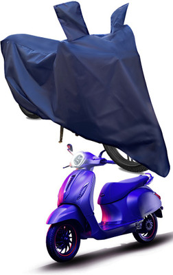 SS FOR YOUR SMART NEEDS Two Wheeler Cover for Bajaj(Urbanite Chetak, Blue)