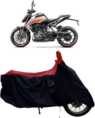 Tricway Two Wheeler Cover for KTM(Duke 390, Red)