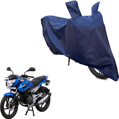 SS FOR YOUR SMART NEEDS Two Wheeler Cover for Bajaj(XCD 125cc, Blue)
