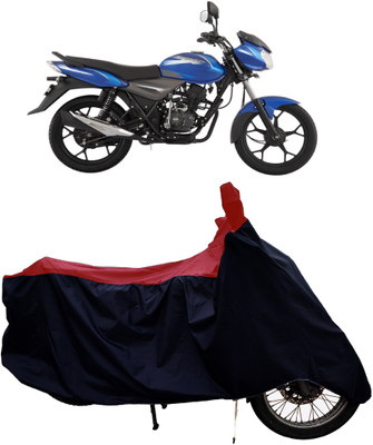 Tricway Two Wheeler Cover for Bajaj(Discover 110, Red)