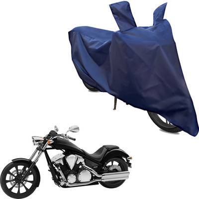SS FOR YOUR SMART NEEDS Two Wheeler Cover for Honda(VT 1300CX, Blue)