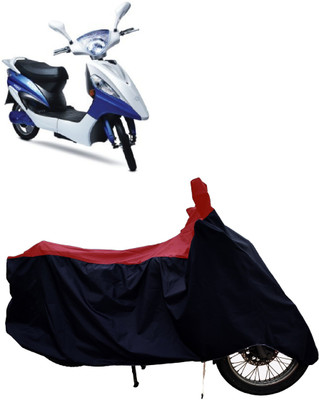 Tricway Two Wheeler Cover for Hero Electric(Electric Maxi, Red)