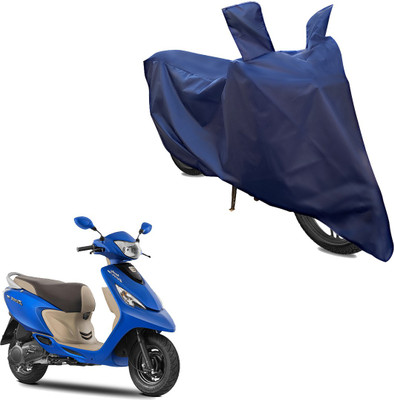 SS FOR YOUR SMART NEEDS Two Wheeler Cover for TVS(Zest, Blue)