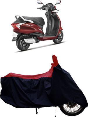 Tricway Two Wheeler Cover for Hero(Duet 125CC, Red)