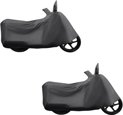 DING-DONG Two Wheeler Cover for Hero, Honda(Activa 6G, Grey)