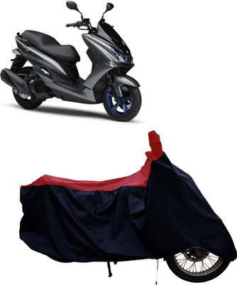 Tricway Two Wheeler Cover for Yamaha(Majesty S 155 maxi BS6, Red)