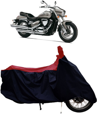 Tricway Two Wheeler Cover for Suzuki(Intruder M800, Red)
