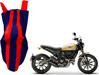 EXCHANGE CARTRENDING Waterproof Two Wheeler Cover for Ducati(Blue, Red)