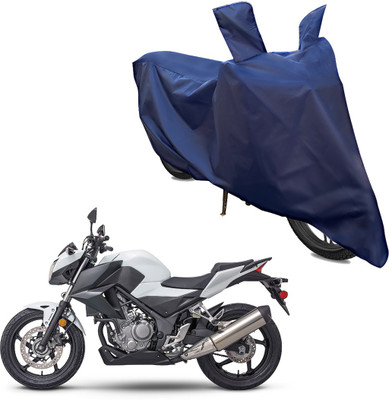 SS FOR YOUR SMART NEEDS Two Wheeler Cover for Honda(CB300R, Blue)