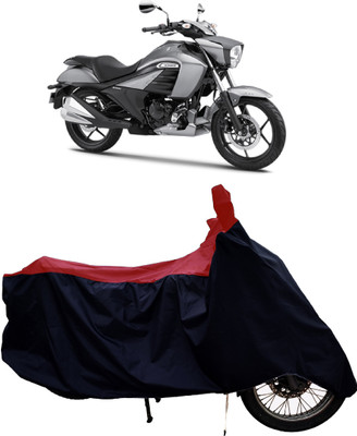 Tricway Two Wheeler Cover for Suzuki(Intruder, Red)