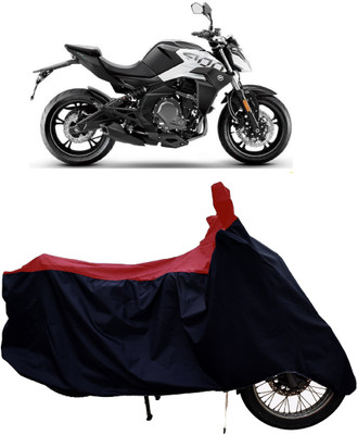 Tricway Two Wheeler Cover for CFMoto(400NK BS6, Red)