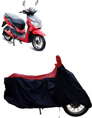Tricway Two Wheeler Cover for Hero Electric(Electric Dash BS6, Red)