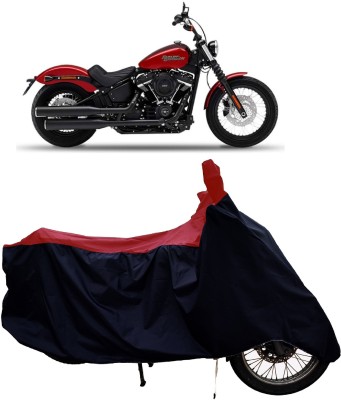 Tricway Two Wheeler Cover for Harley Davidson(Street Bob, Red)