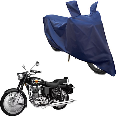 SS FOR YOUR SMART NEEDS Two Wheeler Cover for Royal Enfield(Bullet 500, Blue)