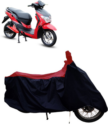 Tricway Two Wheeler Cover for Hero Electric(Electric Dash, Red)