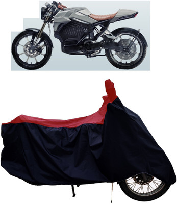 Tricway Two Wheeler Cover for Revolt(RV Cafe Racer, Red)