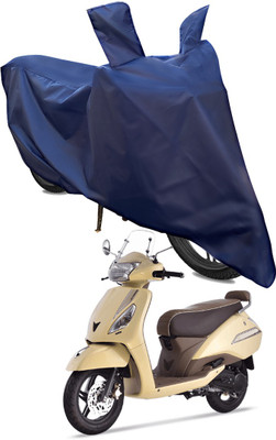 SS FOR YOUR SMART NEEDS Two Wheeler Cover for TVS(Jupiter classic, Blue)