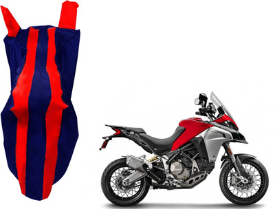 EXCHANGE CARTRENDING Waterproof Two Wheeler Cover for Ducati(Blue, Red)