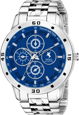 POLO HUNTER PH-8255-BLUE Modern Collection Analog Watch  - For Men