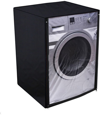 Nitasha Front Loading Washing Machine  Cover(Width: 72 cm, Black)