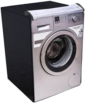Nitasha Front Loading Washing Machine  Cover(Width: 69 cm, Black)