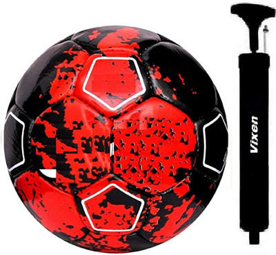 HTM CR7 and Hand Pump Football - Size: 5(Standard, Pack of 2)