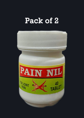 Eazybits PAIN NIL TABLETS 40 TABLETS 2 PACK Tablets (2 x 40 Units) Tablets(2 x 40 Units)