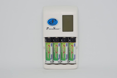 Power Smart PS 327+2100 BP-4 AA/AAA NI-CD/NI-MH 1 Hour LCD Fast Auto Cut Off Charger Camera Battery Charger(White) Power Smart PS 327+2100 BP-4 AA/AAA NI-CD/NI-MH 1 Hour LCD Fast Auto Cut Off Charger Camera Battery Charger(White)