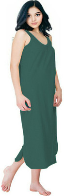 UNIQUE COLLECTONS Women Nighty(Dark Green)