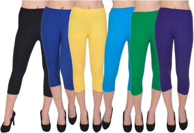 FASHA Women Multicolor Capri