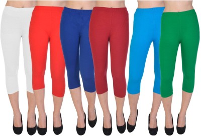 FASHA Women Multicolor Capri