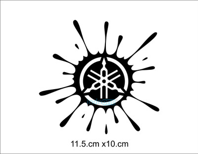 indnone® Sticker & Decal for Car(Black)
